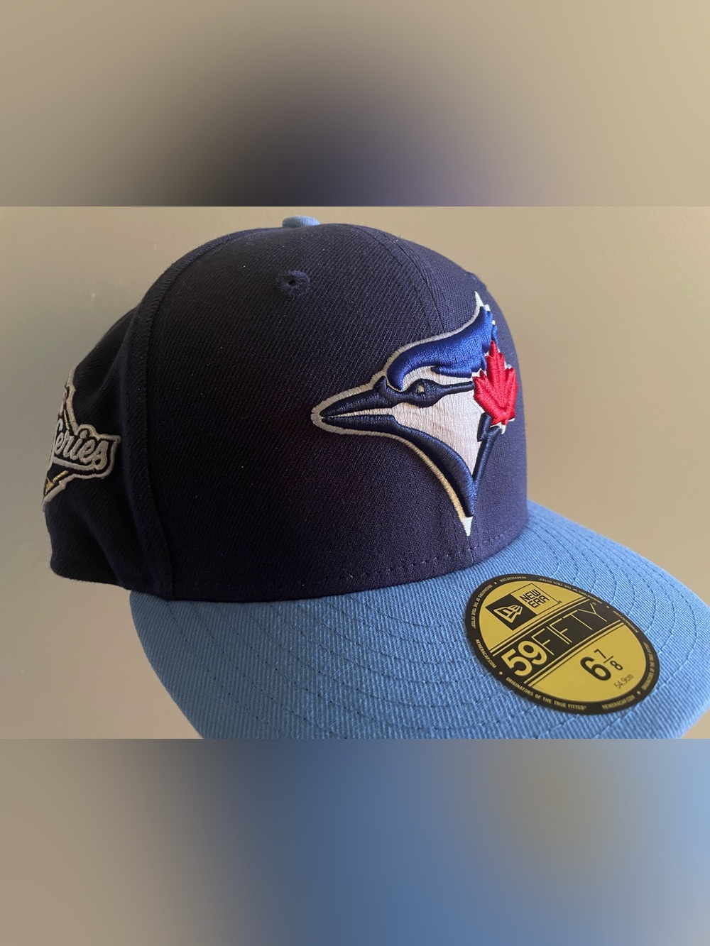 BNWT - Toronto Blue Jays 59FIFTY World Series 2025 Alt 4 Blue 6 7/8 Fitted Hat
